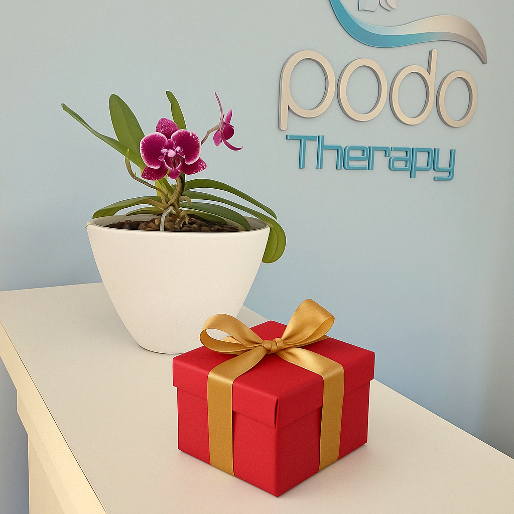 Podologia Kraków - voucher prezentowy Podotherapy na zabiegi podologiczne